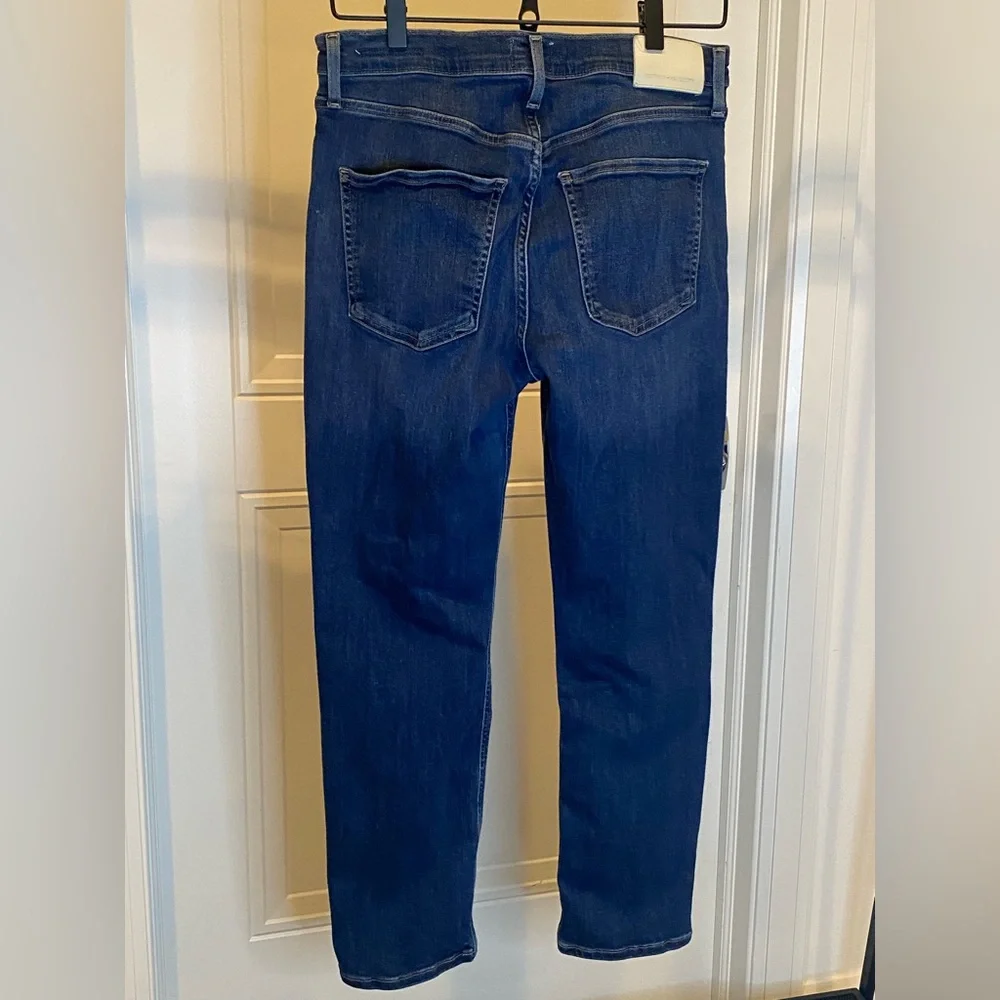 Citizens Of Humanity Medium Wash Isola Straight Leg Ankle Jeans Size 28